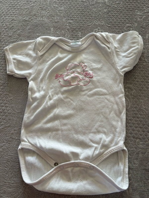 Baby bodysuit white 12-18 months 86 cm used