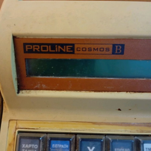 Proline Cosmos B portable cash register used