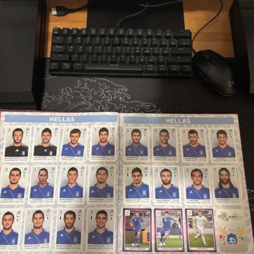 Euro 2012 Panini official sticker album