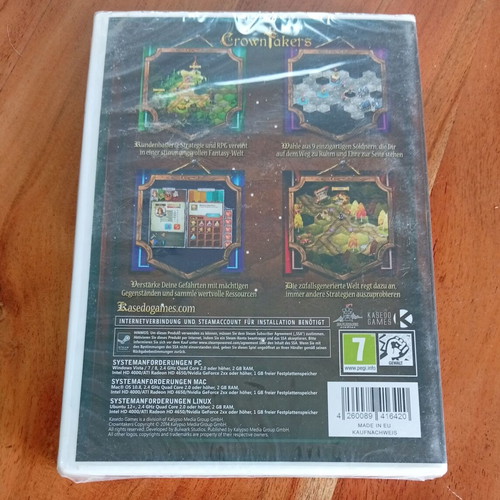 Crowntakers PC Mac Linux DVD-ROM game, German