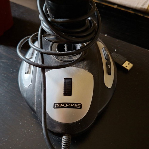 SilverCrest Wired Joystick used with rotary switch USB