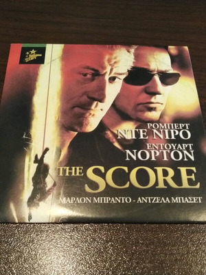 The Score DVD like new, action, crime, thriller with subtitles