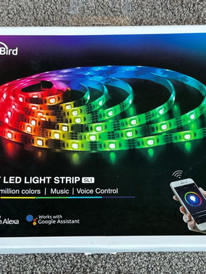 Led ταινία καινούργια με αλλαγή χρωμάτων και εφαρμογή για κινητό