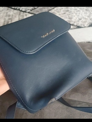 Tommy Jeans backpack bag used, blue with minor wear