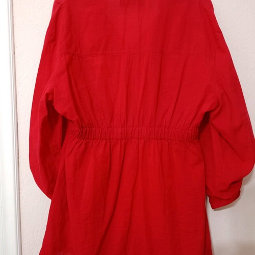 Paranoia red tunic shirt like new, size S/M