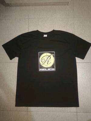 T-shirt new, size L, black, 50% polyester 50% cotton