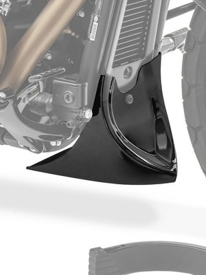 Front spoiler belly pan used for Harley, Yamaha, Honda, Kawasaki etc.