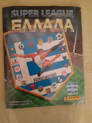 Panini Superleague 2014-15 Album new