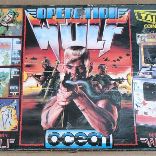 Operation Wolf (Ocean) Atari ST used, disks and box no manual