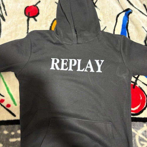 Replay sweatshirt black like new, size M