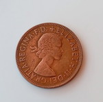 Australia 1955 Penny coin