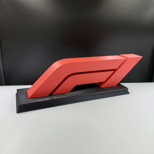 Formula 1 logo new, motorsport decoration