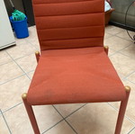 SATO chairs used, pack of 48, stackable