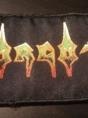 Morgoth patch used, 6 x 12 cm