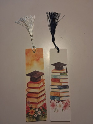 Memorabilia bookmarks soft, set of 2, foam material