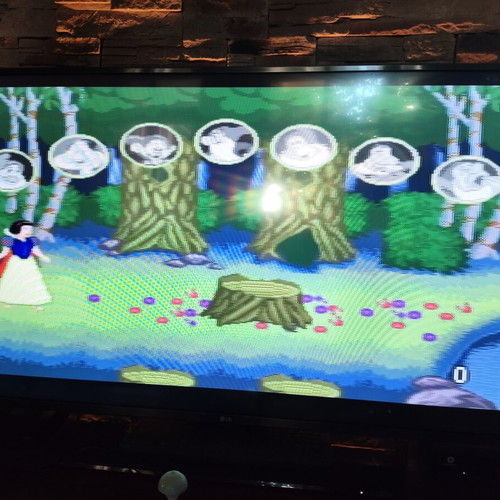 Jakks Pacific Disney Princess TV Game used with 5 mini games