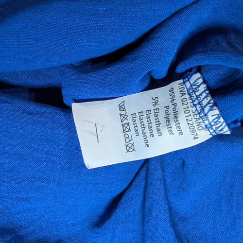 Blue women's two-piece set one size, new
