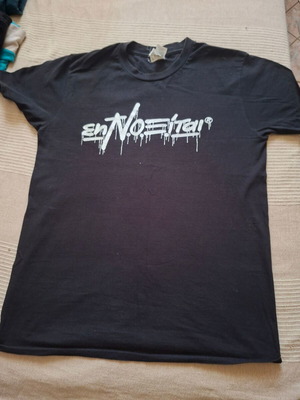 NOE singer men's t-shirt, black and white, size M