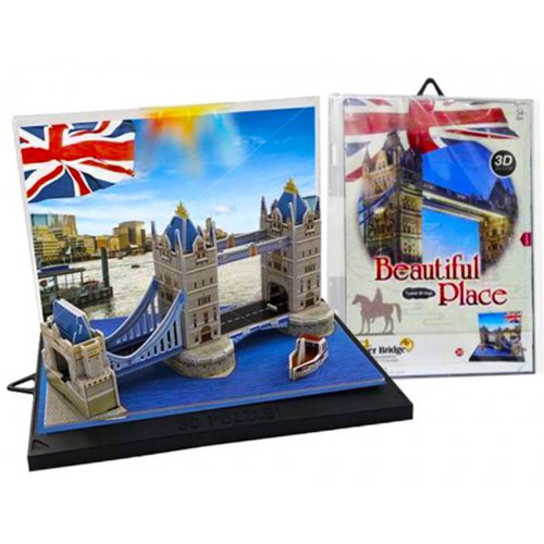 3D Puzzle London Bridge 33 Pieces New