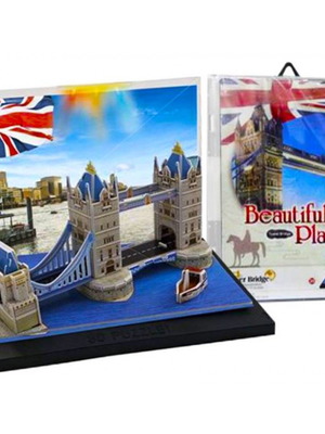 3D Puzzle London Bridge 33 Pieces New
