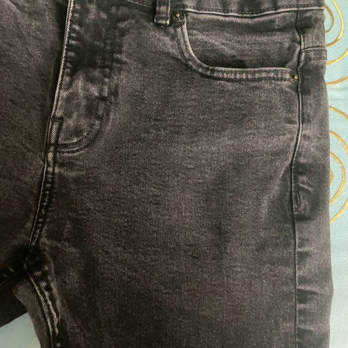 Men's Washed Black Denim Shorts Pull & Bear size 40 like new