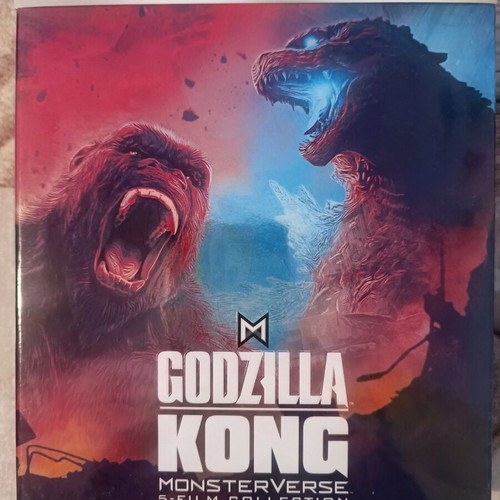 Godzilla Kong Monsterverse 5-Film Collector's Edition 4K UHD new