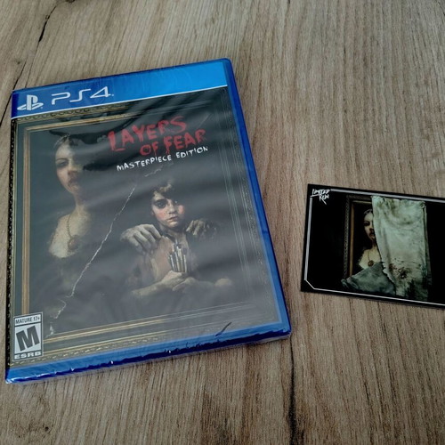 Layers of Fear Masterpiece Edition PS4 game Limited Run #181