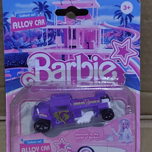 Barbie alloy car new from the movie