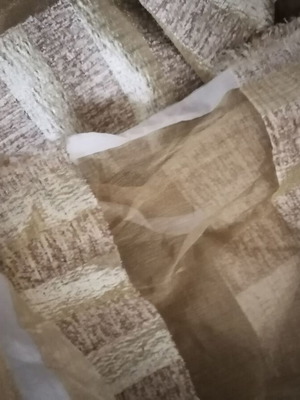 Fabric artificial silk polyester 2.80m width new