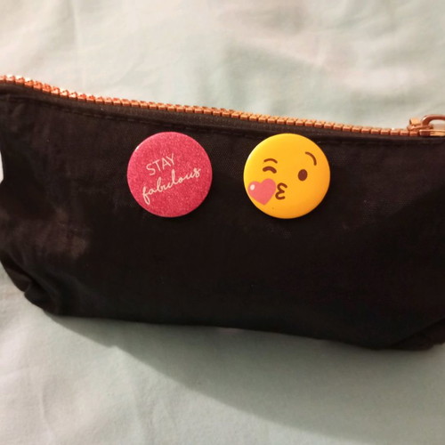 My lemonade toiletry bag with glitter new