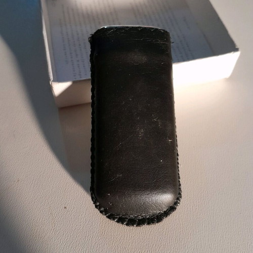 Eagle gas lighter vintage with leather case