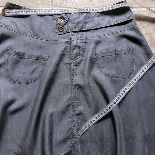 Sei jeans summer skirt like new, gray, S-M