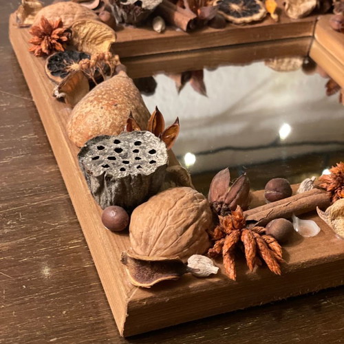 Handmade mirror 22x22 new