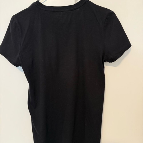 Juicy Couture Women's T-shirt like new, black and silver, size S