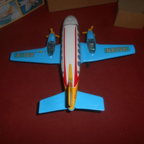 Beechcraft King-Air toy 1960 made in Japan new