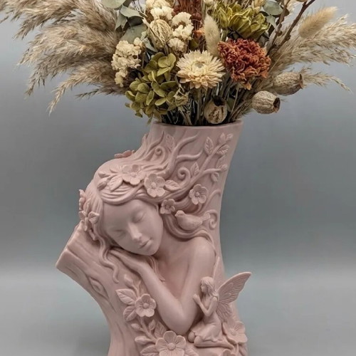 Druid Vase Flower Decoration New, Four Color Options