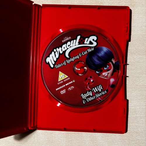 Miraculous Ladybug 3 DVD like new, dubbed in English