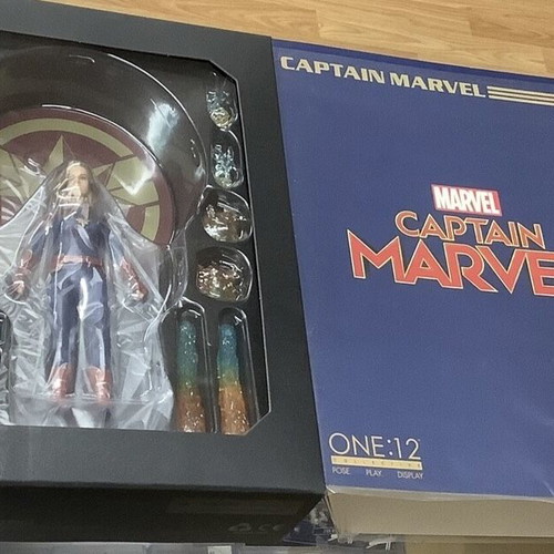 Mezco One:12 Captain Marvel figure like new