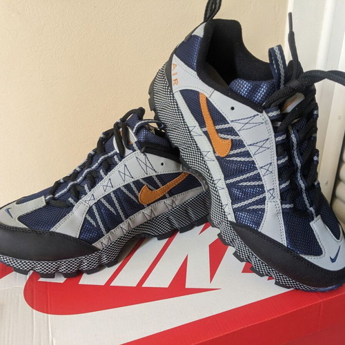 Nike Air Humara Midnight Navy 42.5 new gray blue athletic shoes