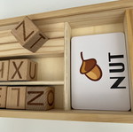 Playtive wooden educational word game