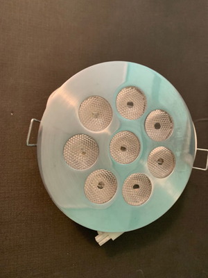 Power LED Spot 8x3W μεταχειρισμένο, ψύκτρα αλουμινίου, cool white