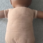 Baby doll for display used, size 6 months