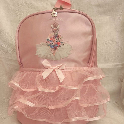 Tulle Ballerina Backpack Pink New