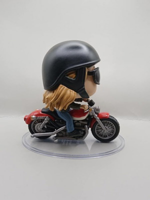 Funko POP Captain Marvel Carol Danvers σε μοτοσικλέτα μεταχειρισμένη χωρίς κουτί