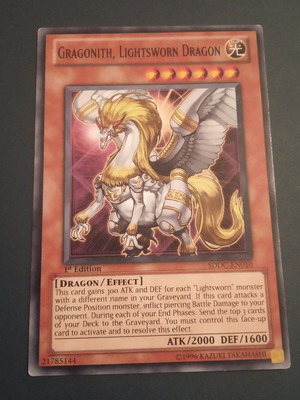 Gragonith Lightsworn Dragon Effect Monster μεταχειρισμένο