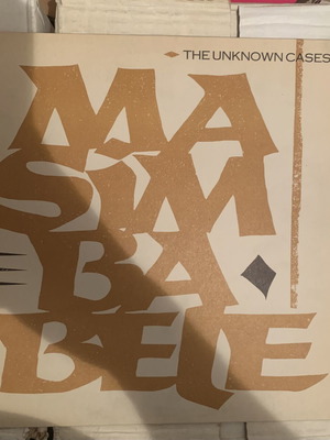 The Unknown Cases Masimba Bele Boëkikawai 12" βινύλιο maxi-single μεταχειρισμένο, ηλεκτρονικό