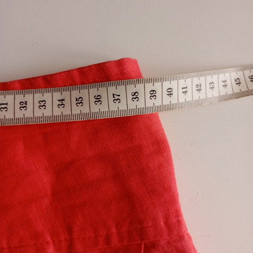 Atmosphere linen skirt pink S/M like new