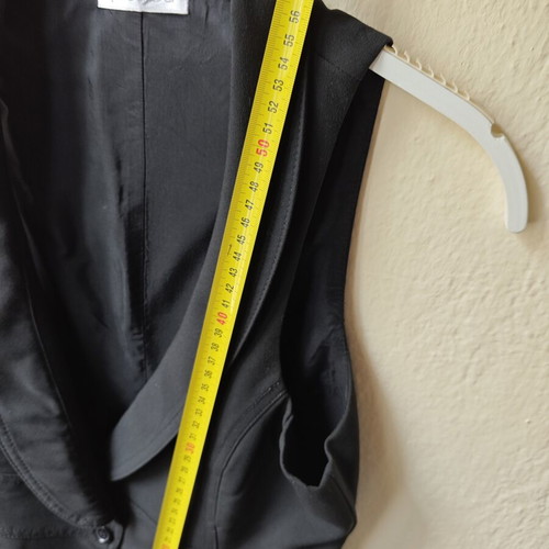 Promod vest like new, classic black, size M