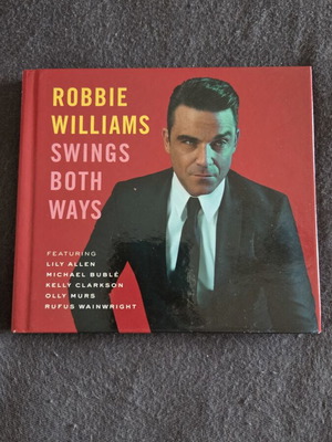 Robbie Williams Swing Both Ways deluxe edition CD and DVD like new
