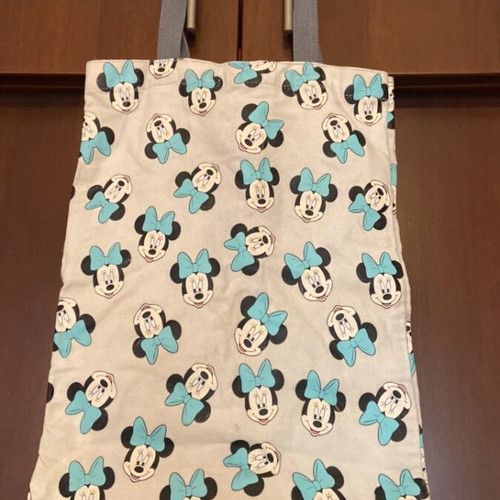 Mini shopping bag used, 30x42 cm with phone pocket